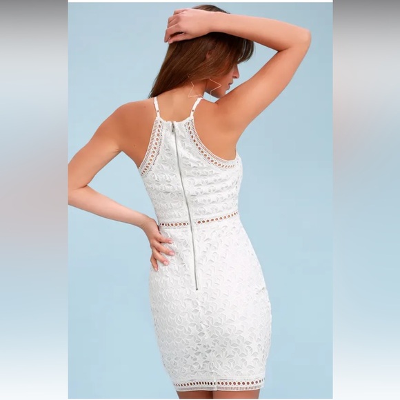 Lulus Come On Nova White Crochet Lace Dress - Picture 4 of 9